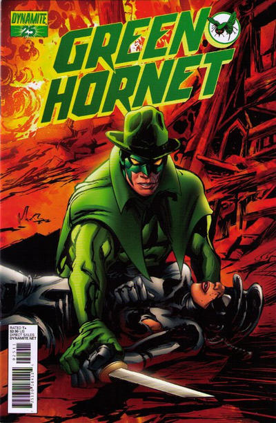 Cover for Green Hornet (Dynamite Entertainment, 2010 series) #25 [Brian Denham Cover]