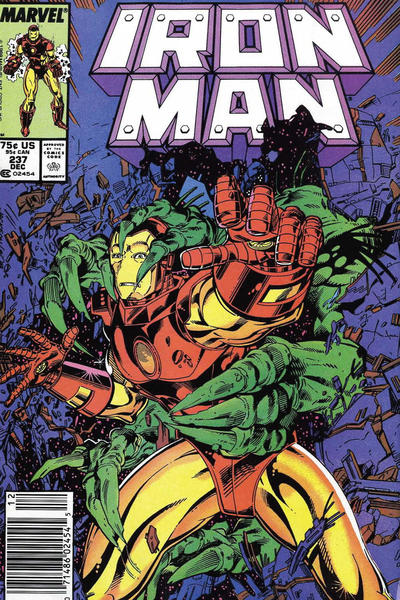 Cover for Iron Man (Marvel, 1968 series) #237 [Newsstand]