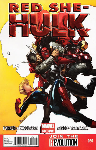 Cover for Red She-Hulk (Marvel, 2012 series) #60