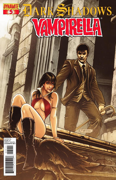 Cover for Dark Shadows / Vampirella (Dynamite Entertainment, 2012 series) #5
