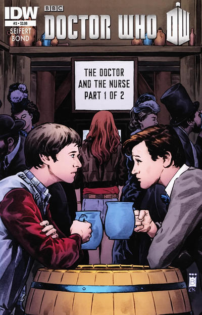 Cover for Doctor Who (IDW, 2012 series) #3