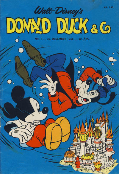 Cover for Donald Duck & Co (Hjemmet / Egmont, 1948 series) #1/1969