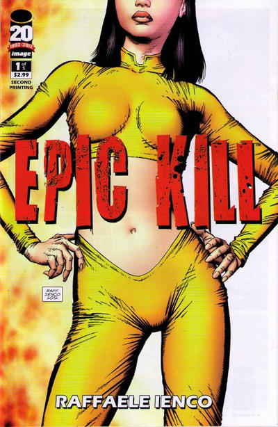 Cover for Epic Kill (Image, 2012 series) #1 [Second Printing]