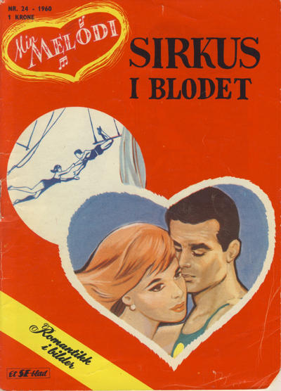 Cover for Min Melodi (Serieforlaget / Se-Bladene / Stabenfeldt, 1957 series) #24/1960