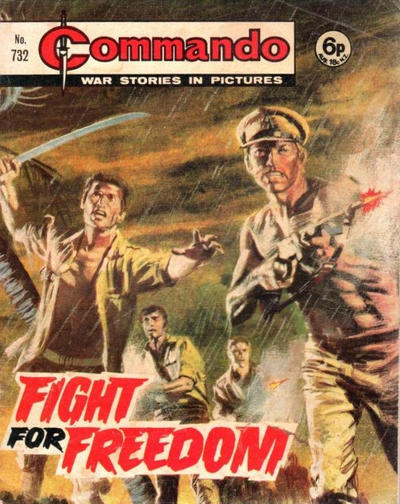 Cover for Commando (D.C. Thomson, 1961 series) #732