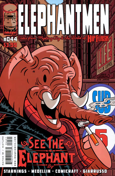 Cover for Elephantmen (Image, 2006 series) #44 [Chris Giarrusso]