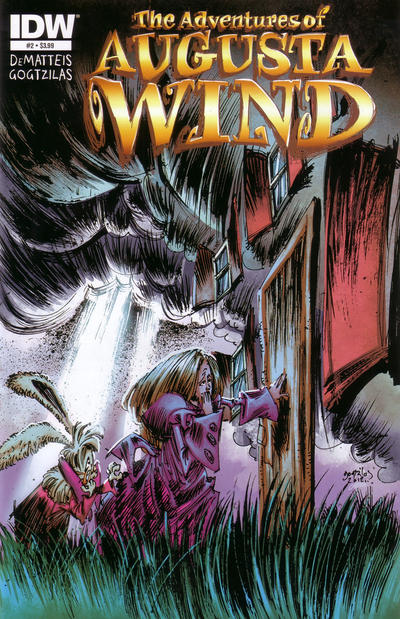 Cover for The Adventures of Augusta Wind (IDW, 2012 series) #2
