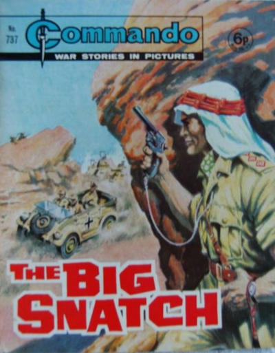 Cover for Commando (D.C. Thomson, 1961 series) #737