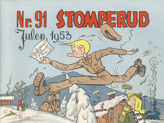 Cover for Nr. 91 Stomperud (Ernst G. Mortensen, 1938 series) #1953