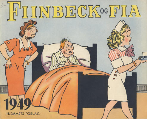 Cover for Fiinbeck og Fia (Hjemmet / Egmont, 1930 series) #1949
