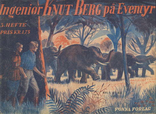 Cover for Ingeniør Knut Berg på eventyr (Fonna Forlag, 1943 series) #3