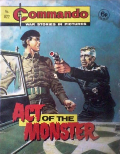 Cover for Commando (D.C. Thomson, 1961 series) #822