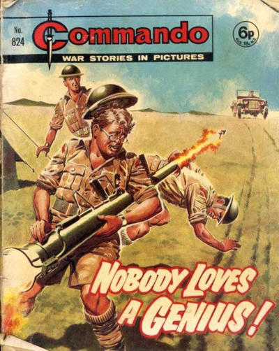 Cover for Commando (D.C. Thomson, 1961 series) #824