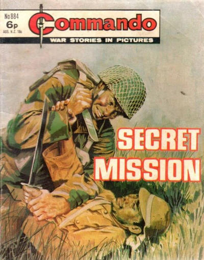 Cover for Commando (D.C. Thomson, 1961 series) #884
