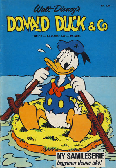 Cover for Donald Duck & Co (Hjemmet / Egmont, 1948 series) #13/1969