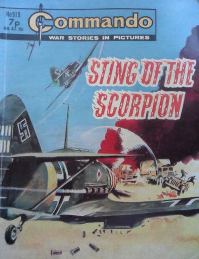 Cover for Commando (D.C. Thomson, 1961 series) #919