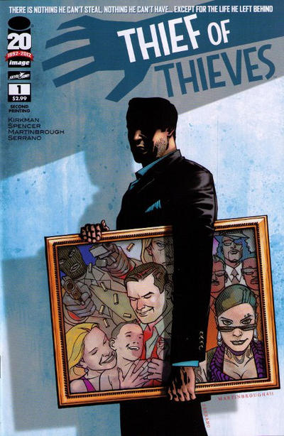 Cover for Thief of Thieves (Image, 2012 series) #1 [2nd Printing]