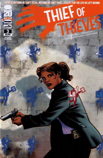 Cover for Thief of Thieves (Image, 2012 series) #3 [Second Printing]