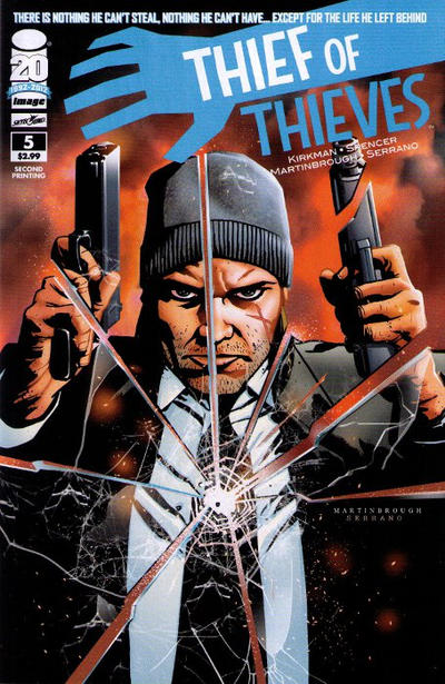 Cover for Thief of Thieves (Image, 2012 series) #5 [Second Printing]