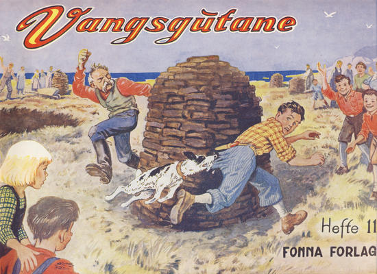 Cover for Vangsgutane (Fonna Forlag, 1941 series) #11