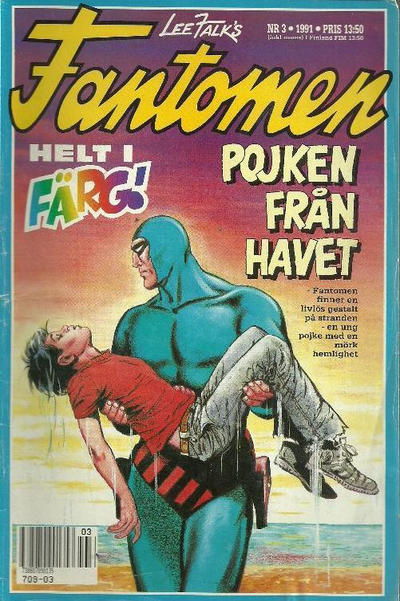 Cover for Fantomen (Semic, 1958 series) #3/1991