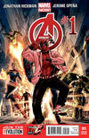 Cover Thumbnail for Avengers (2013 series) #1 [Deadpool Gangnam Style Variant Cover by Mark Brooks & Dustin Weaver]