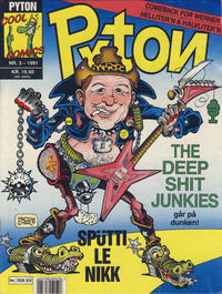 Cover Thumbnail for Pyton (Bladkompaniet / Schibsted, 1988 series) #3/1991