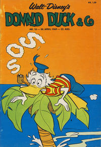 Cover for Donald Duck & Co (Hjemmet / Egmont, 1948 series) #18/1969