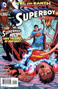 Cover Thumbnail for Superboy (DC, 2011 series) #15