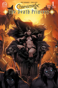 Cover Thumbnail for Charismagic: The Death Princess (Aspen, 2012 series) #1 [Cover B (Direct Edition) by Emilio Lopez]