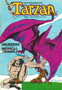 Cover Thumbnail for Tarzan (Atlantic Förlags AB, 1977 series) #11/1980