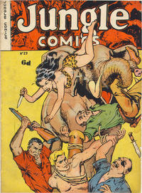 Cover Thumbnail for Jungle Comics (H. John Edwards, 1950 ? series) #29