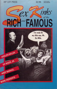 Cover Thumbnail for Sex Kinks of the Rich and Famous (Rip Off Press, 1994 series) 