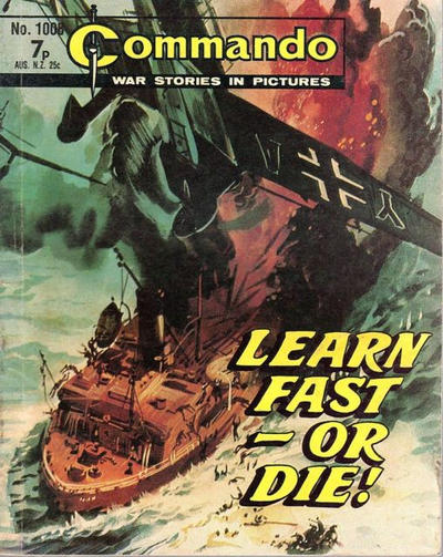 Cover for Commando (D.C. Thomson, 1961 series) #1008