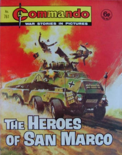 Cover for Commando (D.C. Thomson, 1961 series) #761