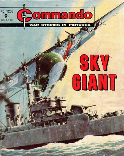 Cover for Commando (D.C. Thomson, 1961 series) #1250