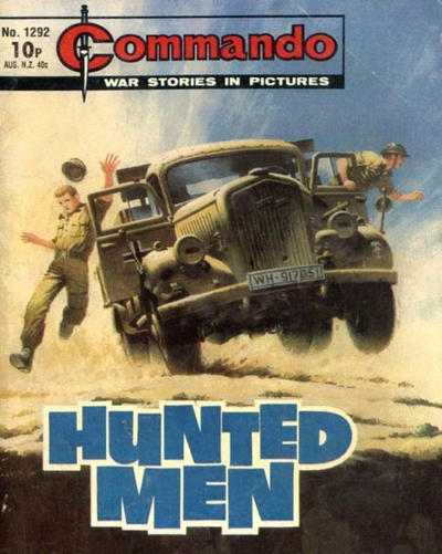Cover for Commando (D.C. Thomson, 1961 series) #1292