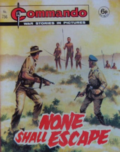 Cover for Commando (D.C. Thomson, 1961 series) #756