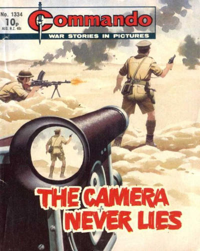 Cover for Commando (D.C. Thomson, 1961 series) #1334