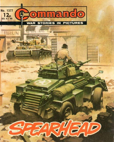 Cover for Commando (D.C. Thomson, 1961 series) #1377