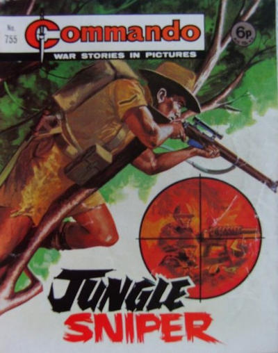 Cover for Commando (D.C. Thomson, 1961 series) #755