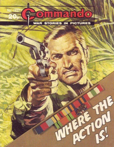 Cover for Commando (D.C. Thomson, 1961 series) #1827