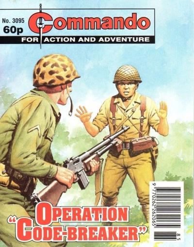 Cover for Commando (D.C. Thomson, 1961 series) #3095
