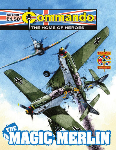 Cover for Commando (D.C. Thomson, 1961 series) #4539