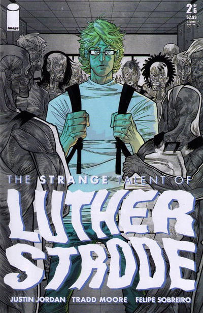 Cover for The Strange Talent of Luther Strode (Image, 2011 series) #2 [Second Printing]