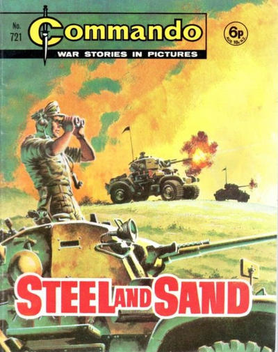 Cover for Commando (D.C. Thomson, 1961 series) #721