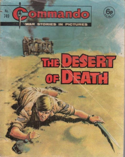 Cover for Commando (D.C. Thomson, 1961 series) #749