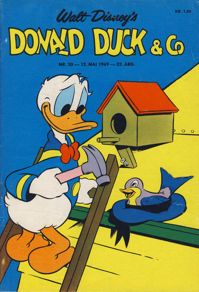 Cover for Donald Duck & Co (Hjemmet / Egmont, 1948 series) #20/1969