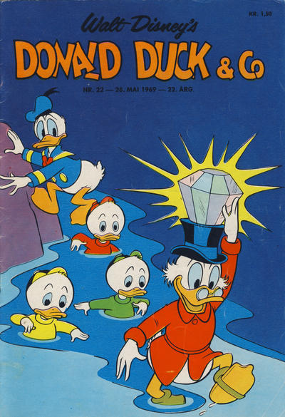 Cover for Donald Duck & Co (Hjemmet / Egmont, 1948 series) #22/1969