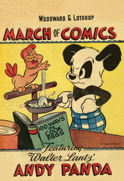 Cover for Boys' and Girls' March of Comics (Western, 1946 series) #5 [Red Goose variant]
